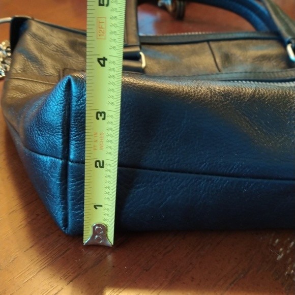 Fossil Dawson Pebbled Leather Tote Crossbody Bag EUC - Picture 12 of 12